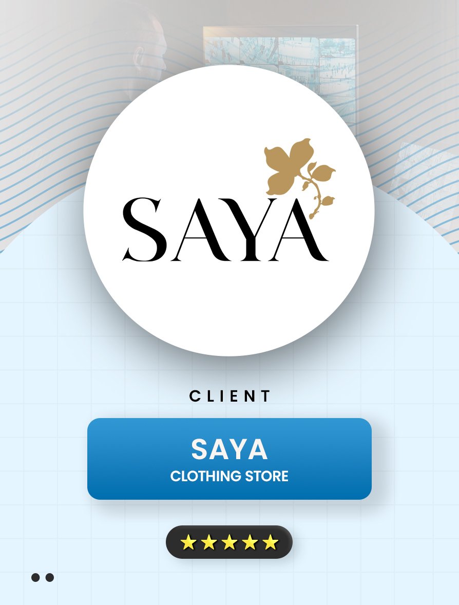 Saya Clothing Store